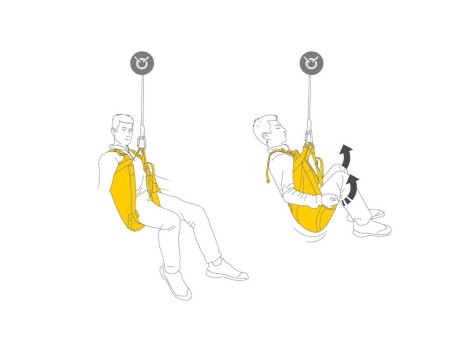 TRIÁNGULO DE EVACUACIÓN PETZL PITAGOR - PARA RESCATE