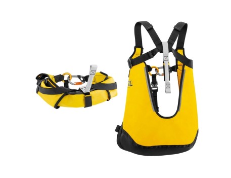 ARNÉS ANTICAÍDAS PETZL THALES - LAZO Y TRIÁNGULO DE EVACUACIÓN CONFORTABLE