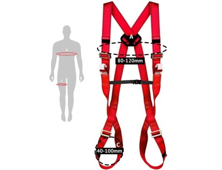ARNÉS ANTICAÍDAS ECOSAFEX 7 CARGOPACK