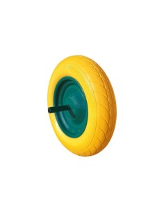 RUEDA IMPINCHABLE MACIZA PARA CARRETILLA 350 MM THECA