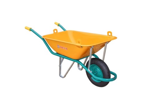 CARRETILLA AMARILLA C1-550 DESMONTABLE RUEDA NEUMÁTICA