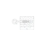 ANCLAJE METÁLICO PARA ANDAMIOS Y FACHADAS 12X160 MM