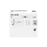 ANCLAJE METÁLICO MACHO M12X120 ZINCADO INDEX