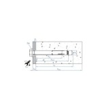 ANCLAJE METÁLICO ANTIGIRO M8X80MM INDEX