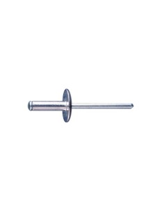 REMACHE DE ALUMINIO CABEZA ANCHA 4,8X12 INDEX 100 UDS