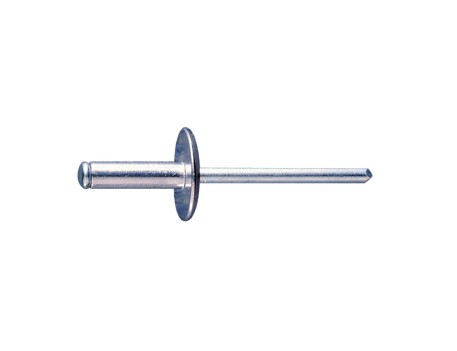 REMACHE DE ALUMINIO CABEZA ANCHA 4,8X12 INDEX 100 UDS