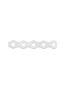 CINTA PERFORADA GALVANIZADA ACERO 17MM X 0,8MM 10M INDEX 2