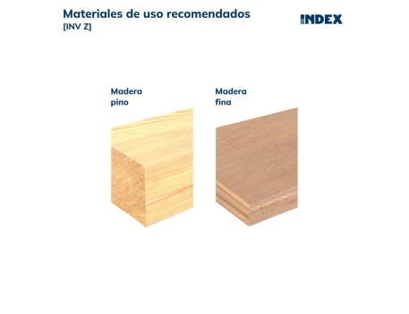 TORNILLO INVOLIABLE TORX 40 ZINCADO 7X90 MM INDEX