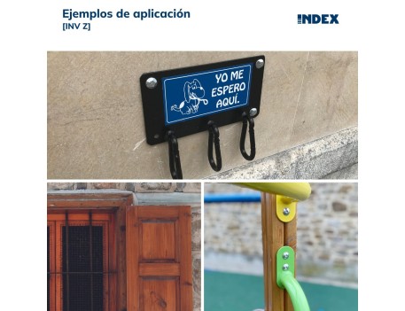 TORNILLO INVOLIABLE TORX 40 ZINCADO 7X90 MM INDEX