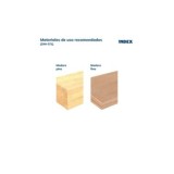 TORNILLO BARRANQUERO HEXAGONAL ZINCADO PARA MADERA 6X70