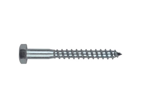 TORNILLO BARRANQUERO HEXAGONAL ZINCADO 10MM X 140MM INDEX
