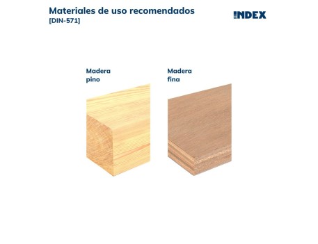 TORNILLO BARRANQUERO HEXAGONAL ZINCADO 10MM X 140MM INDEX