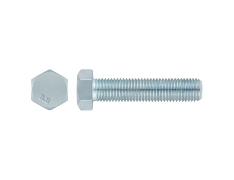 TORNILLO HEXAGONAL ZINCADO ROSCA COMPLETA DIN 933 INDEX
