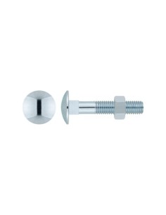 TORNILLO CARROCERO CON TUERCA ZINCADO M6 X 70MM INDEX