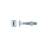 TORNILLO HEXAGONAL ZINCADO CON TUERCA MÉTRICA 8.8