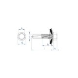 TORNILLO AUTOTALADRANTE PARA VIGA 5.5X32 INDEX