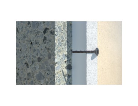 TORNILLO PARA PLACAS DE YESO NEGRO INDEX 3,5X35 MM