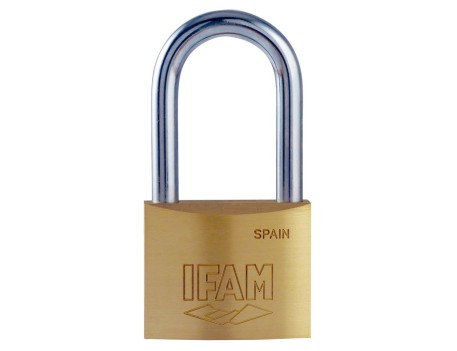 CANDADO LATÓN IFAM 30MM ARCO LARGO K-30AL