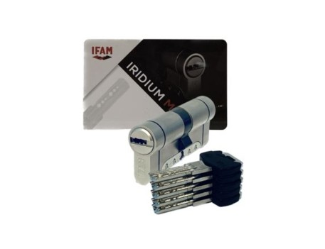 CILINDRO IRIDIUM M IFAM 60MM 30/30 NÍQUEL IRM3030LN