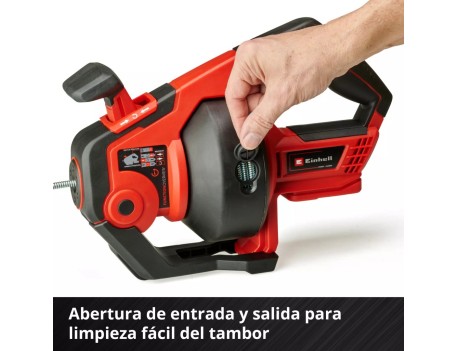 LIMPIADOR TUBERÍAS EINHELL TE-DA 18/760 LI-SOLO 7.6M