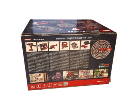 KIT HERRAMIENTAS BATERÍA TE-TK18/5+2 COMPLETO