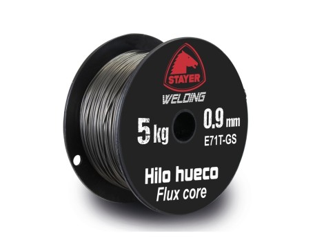 HILO TUBULAR PARA SOLDADURA MIG-MAG 0.9MM 5KG STAYER