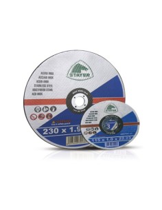 DISCO DE CORTE STAYER 125X1.6X22.23 MM T41 ACERO INOXIDABLE
