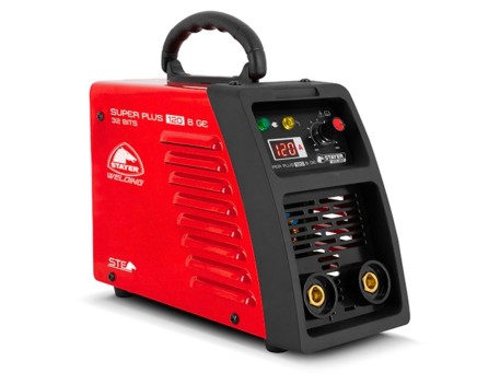 EQUIPO SOLDADURA INVERTER STAYER 120A SUPER PLUS