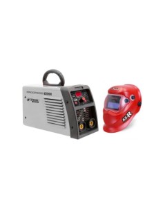 EQUIPO SOLDADURA INVERTER PROGRESS 1600 K CON MÁSCARA AS-RT BICOLOR