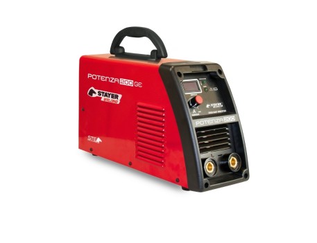 SOLDADORA INVERTER STAYER POTENZA 200 GE KIT 200A