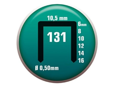 GRAPAS CLAVEX 131/6 6MM CAJA 5000