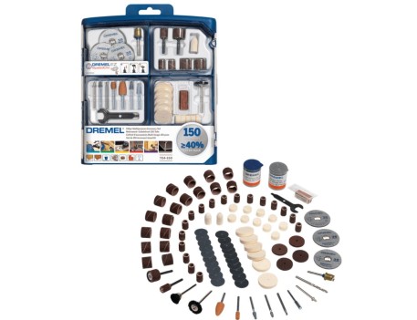 SET DREMEL ACC.MULTIUSO 150PZ(2615S724JA