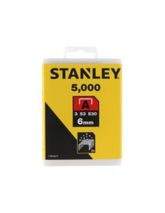 GRAPA TIPO A STANLEY 6MM 5000UND
