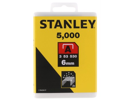 GRAPA TIPO A STANLEY 6MM 5000UND
