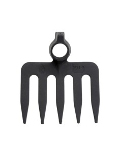 RASTRILLO 5 PUNTAS, CON SISTEMA ANTIGIRO PARA REMOVER Y ESPARCIR LA TIERRA