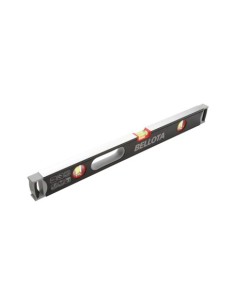 NIVEL TUBULAR REFORZADO DE ALUMINIO CON IMÁN PARA TRABAJOS DE NIVELACIÓN / 50107M