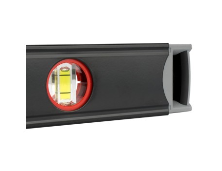 NIVEL TUBULAR REFORZADO DE ALUMINIO CON IMÁN PARA TRABAJOS DE NIVELACIÓN / 50107M