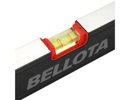 NIVEL TUBULAR REFORZADO DE ALUMINIO CON IMÁN PARA TRABAJOS DE NIVELACIÓN / 50107M