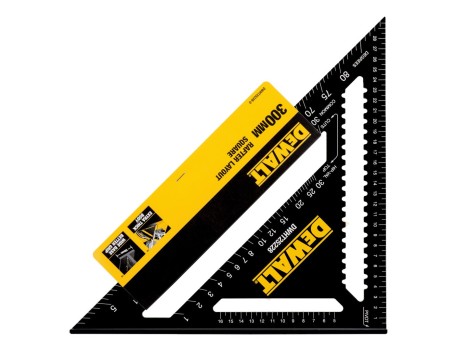 ESCUADRA METRICA DEWALT 30CM DWHT25228
