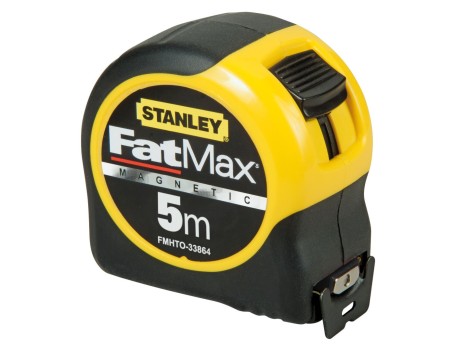 FLEXÓMETRO STANLEY FATMAX BLADEARMOR 5M MAGNÉTICO