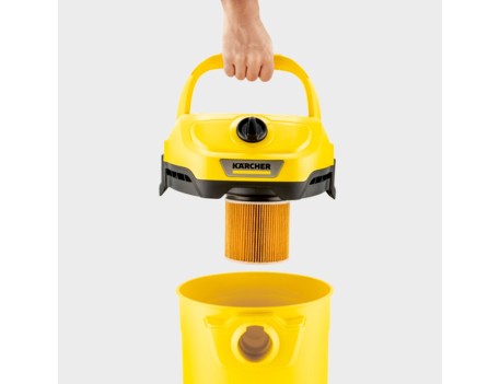 ASPIRADOR SÓLIDOS Y LÍQUIDOS WD2 PLUS 1300W
