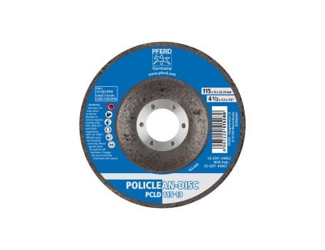 DISCO DE LIMPIEZA POLICLEAN FIBRA DE VIDRIO 115MM PFERD