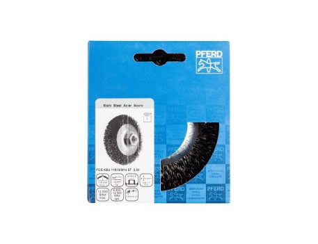 CARDA CÓNICA DE ACERO PARA AMOLADORA 115 MM M14 PFERD
