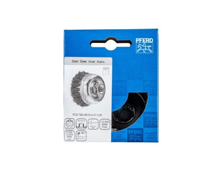 CARDA VASO TRENZADA ACERO PFERD 65MM M14