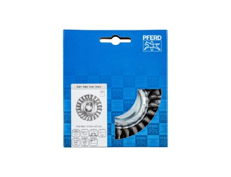 CARDA REDONDA TRENZADA PARA AMOLADORA 115MM PFERD