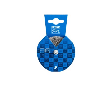 CARDA REDONDA DE ALAMBRE DE ACERO PFERD 70X15 MM