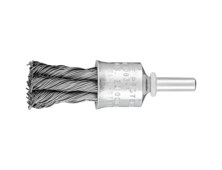CARDA BROCHA TRENZADA DE ACERO PFERD 19 MM 0.50 MM