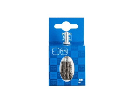 CARDA BROCHA TRENZADA DE ACERO PFERD 19 MM 0.50 MM