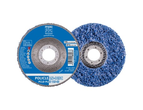 DISCO DE LIMPIEZA POLICLEAN FIBRA VIDRIO PFERD 115MM