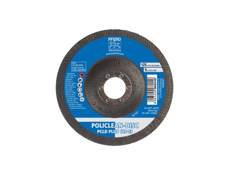 DISCO LIMPIEZA POLICLEAN FIBRA VIDRIO PFERD 125 MM